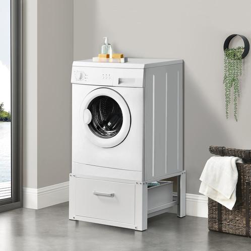 Wasmachine sokkel verhoger met lade 63x54x31 tot 150 kg wit, Witgoed en Apparatuur, Wasmachines, Nieuw, Verzenden