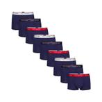 Tommy Hilfiger 9-pack boxershorts trunk multi blauw