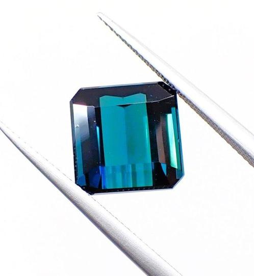 1 pcs Blauw Toermalijn - 2.74 ct - Antwerp Laboratory for, Sieraden, Tassen en Uiterlijk, Edelstenen