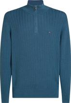 -40% Tommy Hilfiger  Tommy Hilfiger Menswear schipperstrui, Verzenden, Nieuw, Blauw
