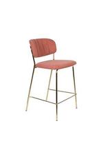 Counter Barkruk 65 cm Mascot Goud/Roze House of Rebels, Verzenden, Nieuw