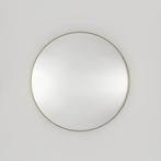 Spiegel Haceka Deco Rond 80x80cm Geborsteld Goud, Ophalen of Verzenden, Nieuw, Bad