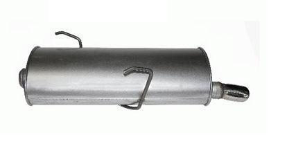 Uitlaat, Einddemper Peugeot 206 2.0 GTI, Auto-onderdelen, Uitlaatsystemen, Nieuw, Verzenden