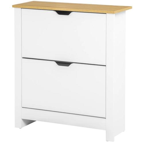 TRUUSK Ruimtebesparende Schoenenkast Met 2 Kleppen Voor 12 P, Huis en Inrichting, Kasten | Schoenenkasten, Nieuw, Verzenden