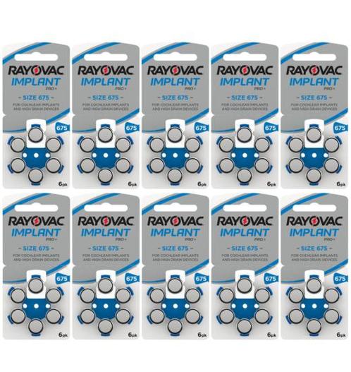 Rayovac Hoorbatterij 675 BLAUW Cochlear Implant Pro Plus +, Diversen, Verpleegmiddelen, Nieuw, Ophalen of Verzenden