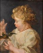 Peter Paul Rubens (1577-1640), After - Junge mit Singvogel, Antiek en Kunst