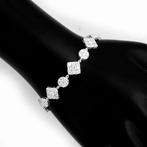 Zonder Minimumprijs - Armband - 14 karaat Witgoud - 3.37ct., Sieraden, Tassen en Uiterlijk, Armbanden, Nieuw