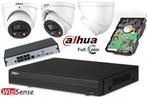 Dahua 8MP ip-camera set, 2 PRO cams, plug and  play, 1 Tb HD, Ophalen of Verzenden, Nieuw, Buitencamera