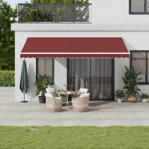 vidaXL Luifel automatisch uittrekbaar met LED 500x350 cm, Tuin en Terras, Zonneschermen, Nieuw, Verzenden