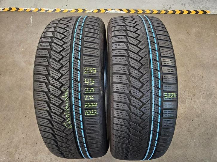 235/45/20 100V CONTINENTAL WINTERBANDEN 7MM PROFIEL 2X, Auto-onderdelen, Banden en Velgen, 20 inch, Erkend duurzaam, Winterbanden