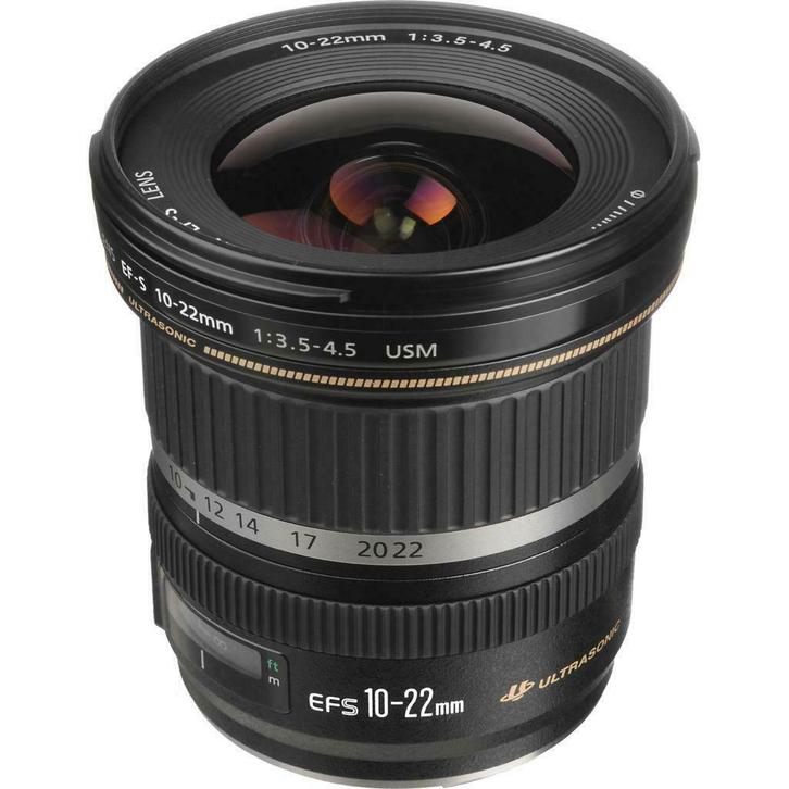 Canon EF-S 10-22mm f/3.5-4.5 USM met garantie, Audio, Tv en Foto, Fotografie | Lenzen en Objectieven, Groothoeklens, Zo goed als nieuw