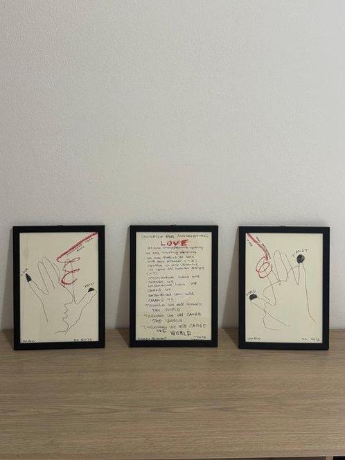 Marina Abramovi - Unconditional Love Triptych, Antiek en Kunst, Antiek | Overige Antiek