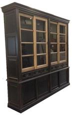 Buffetkast zwart met eiken deuren Utrecht 260 x 240cm, Huis en Inrichting, Kasten | Buffetkasten, Ophalen of Verzenden, Nieuw