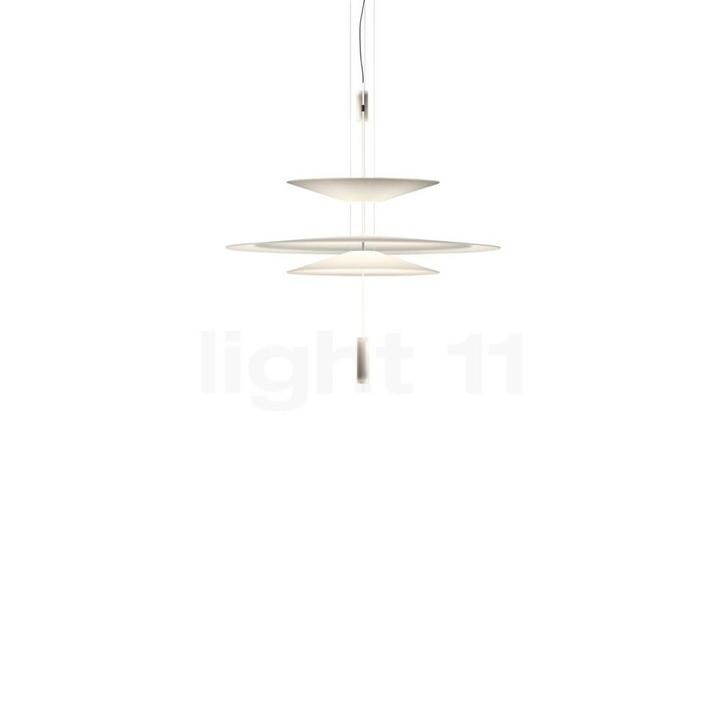 Vibia Flamingo 1530 Hanglamp LED, wit - Casambi (Hanglampen), Huis en Inrichting, Lampen | Hanglampen, Nieuw, Verzenden