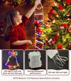 2dekans | Outdoor kerstverlichting LED ladder met kerstman, Ophalen of Verzenden, Zo goed als nieuw