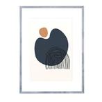 Wissellijst Marmerlook Grijs 50x70 cm, Nieuw