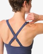 HEMA Sport bh light support donkerblauw, Kleding | Dames, Verzenden