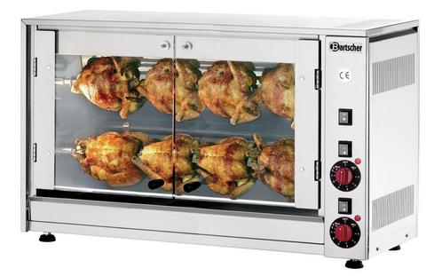 Bartscher Kippengrill P8N | 8 kippen | 2 spiesen | 230V | 88, Zakelijke goederen, Horeca | Keukenapparatuur, Nieuw in verpakking