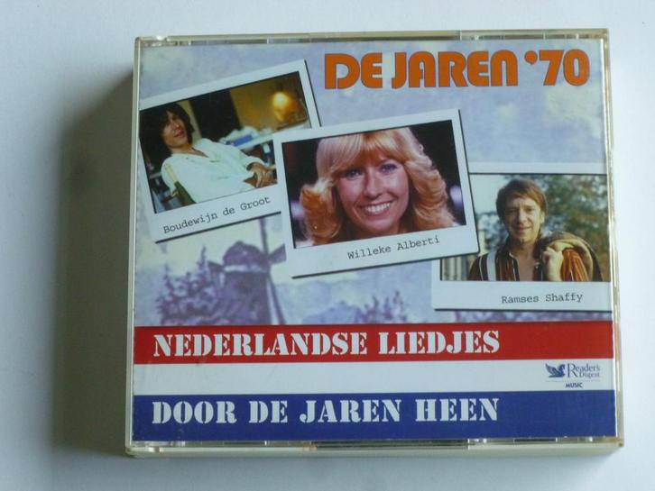 Nederlandse Liedjes door de jaren heen - De jaren 70 (3 CD), Cd's en Dvd's, Cd's | Nederlandstalig, Zo goed als nieuw, Verzenden