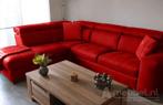 Bankstel Harderwijk - rechte banken - Rood, Huis en Inrichting, Nieuw, Stof