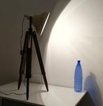 Staande lamp - Industriële vuurtoren met tripod - Aluminium, Antiek en Kunst