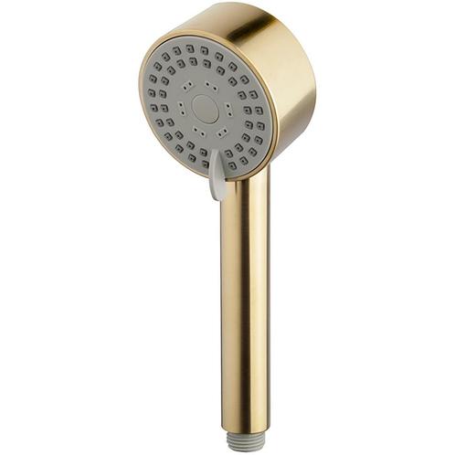 Wiesbaden Cadans Handdouche - 3 Standen - Geborsteld Messing, Doe-het-zelf en Verbouw, Sanitair, Nieuw, Ophalen of Verzenden