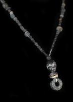 Oud-Romeins Zwart glas Kralenketting (Zonder Minimumprijs), Antiek en Kunst