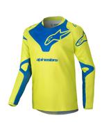 Alpinestars 2025 Racer Veil Jeugd Crossshirt Fluor Geel / Bl, Ophalen of Verzenden, Nieuw