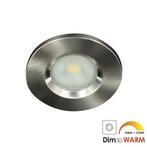 Camilla LED spot GU10 7Watt rond NIKKEL IP65 dimbaar, Ophalen of Verzenden, Nieuw