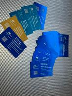 Metalen visitekaartjes laser gegraveerd, Verzamelen, Geboortekaartjes en Visitekaartjes, Verzenden, 2000 tot heden, Visitekaartje