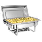 GGM Gastro | Chafing Dish met deksel & RVS | CDH807, Verzenden, Nieuw in verpakking, Overige typen