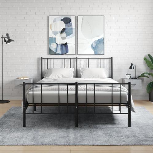 vidaXL Nachtkastjes 2 st wandgemonteerd 35x35x20 cm, Huis en Inrichting, Kasten | Overige, Nieuw, Verzenden