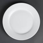 Olympia Whitware borden wit 25 cm (12 stuks), Verzenden