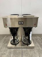 RVS Dubbele Koffiezetapparaat Koffiemachine 2 x 1,8 liter, Ophalen of Verzenden, Nieuw in verpakking