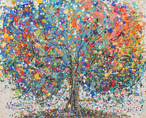 Violeta Endo - Alegría No. 15. XXL, Antiek en Kunst, Kunst | Schilderijen | Modern