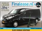 Maxus EDELIVER 3 LWB 50 kWh L2H1 Gratis E-Step! AUT €374pm, Auto's, Zwart, Elektrisch, Nieuw, Lease