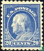 Verenigde Staten van Amerika - Benjamin Franklin - 1916, Verzenden, Gestempeld