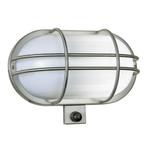 Sonn Muurlamp Bewegingssensor Zilver Buitenverlichting, Tuin en Terras, Buitenverlichting, Verzenden, Nieuw