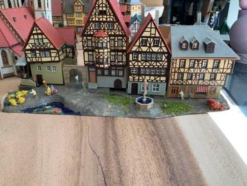 Verschillende merken modelbouw huisjes - Diorama beschikbaar voor biedingen
