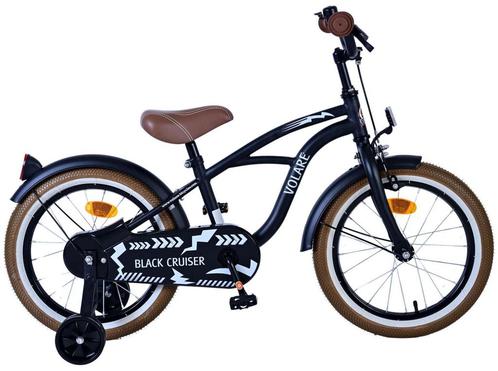 Volare Black Cruiser Kinderfiets - Jongens - 16 inch - Zwart, Fietsen en Brommers, Fietsen | Kinderfietsjes, Nieuw, Verzenden
