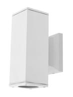 Buitenlamp vierkant wit | dubbele GU10 lampvoet voor twee sp, Huis en Inrichting, Lampen | Overige, Verzenden, Nieuw