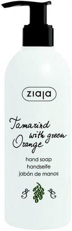 ZIAJA TAMARIND WITH GREEN ORANGE HAND SOAP HANDZEEP POMP 2.., Verzenden, Nieuw