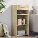 vidaXL Dressoir 40x42,5x93 cm bewerkt hout sonoma, Huis en Inrichting, Kasten | Dressoirs, Minder dan 50 cm, Verzenden, Nieuw