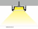LED Strip Profiel - surface - zwart - voor strips tot 14mm, Nieuw, Ophalen of Verzenden