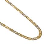 Halsketting - 18 karaat Geel goud, Witgoud, Sieraden, Tassen en Uiterlijk, Kettingen, Nieuw