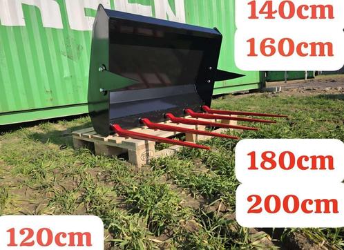 Mestvork Mestriek Euro Giant Weidemann Kramer Bobcat, Zakelijke goederen, Agrarisch | Werktuigen, Akkerbouw, Bollenteelt, Boomteelt