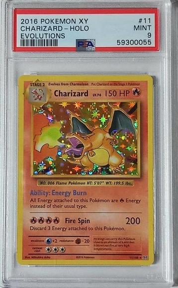 Pokémon - 1 Card - XY Evolutions 2016 - PSA 9 - HOLO - beschikbaar voor biedingen