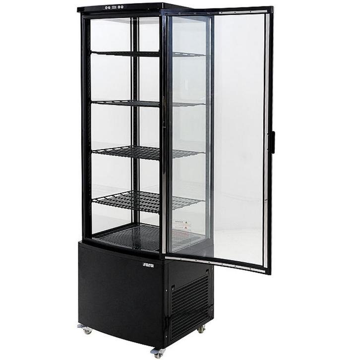 Gebaksvitrine Saro Sven – Zwart – 235 Liter, Zakelijke goederen, Horeca | Keukenapparatuur, Nieuw in verpakking