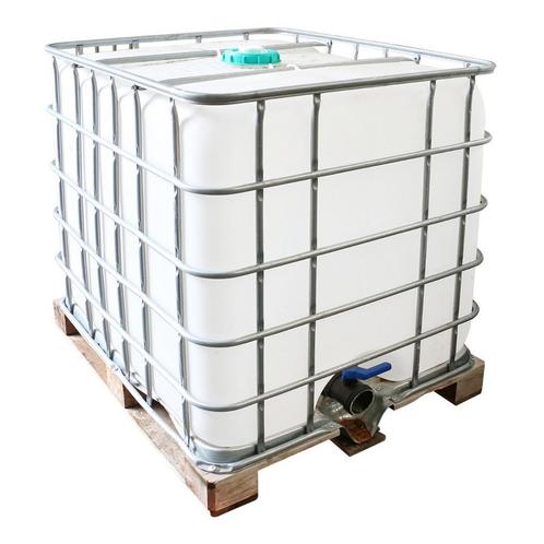 IBC Container B-keus Gebruikt 1000 liter - Houten Onderstel, Zakelijke goederen, Kantoor en Winkelinrichting | Magazijn, Stelling en Opslag