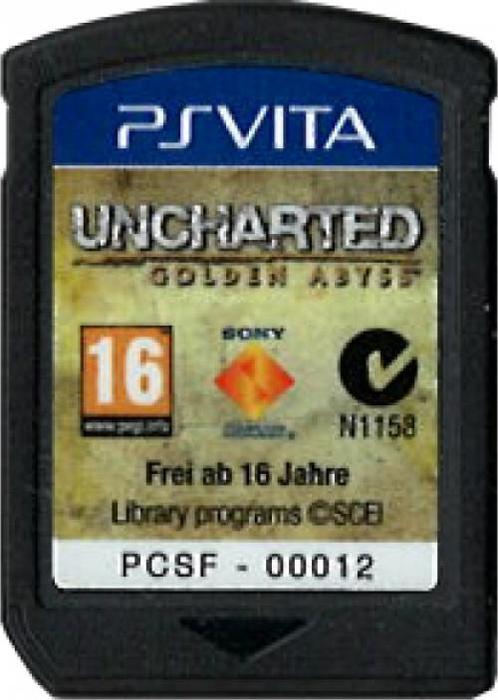 Uncharted Golden Abyss (losse cassette) (PS Vita), Spelcomputers en Games, Games | Sony PlayStation Vita, Gebruikt, Vanaf 12 jaar